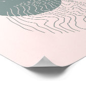 Boho moderne Wandkunst Print, Value Poster Paper (Ecke)