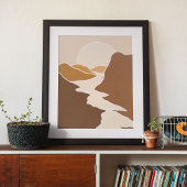 Boho moderne Wandkunst Print, Value Poster Paper