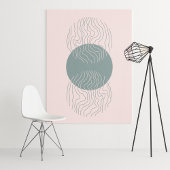 Boho moderne Wandkunst Print, Value Poster Paper