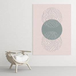 Boho moderne Wandkunst Print, Value Poster Paper