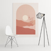 Boho moderne Wandkunst Print, Value Poster Paper