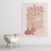 Boho moderne Wandkunst Print, Value Poster Paper