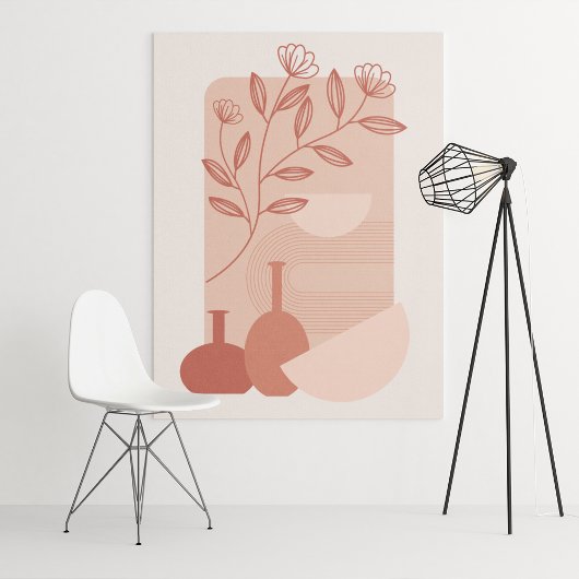 Boho moderne Wandkunst Print, Value Poster Paper