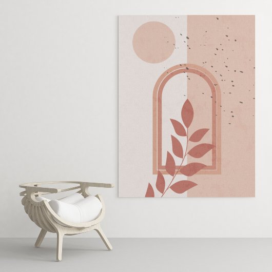 Boho moderne Wandkunst Print, Value Poster Paper