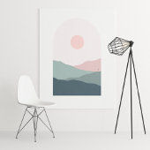 Boho moderne Wandkunst Print, Value Poster Paper