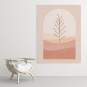 Boho moderne Wandkunst Print, Value Poster Paper