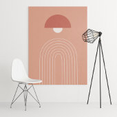 Boho moderne Wandkunst Print, Value Poster Paper