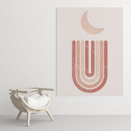 Boho moderne Wandkunst Print, Value Poster Paper
