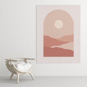 Boho moderne Wandkunst Print, Value Poster Paper