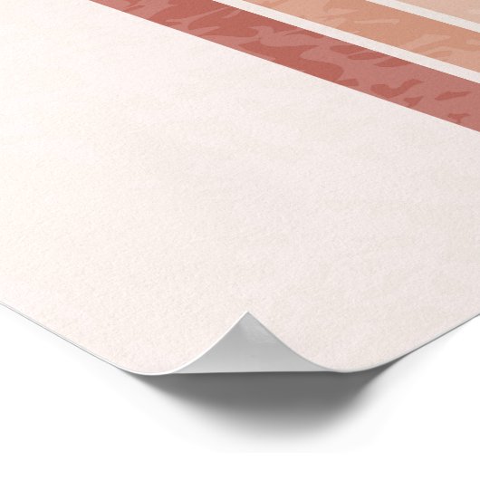 Boho moderne Wandkunst Print, Value Poster Paper (Ecke)