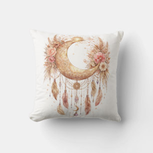 Boho Mond Mystische Stimmung Kissen