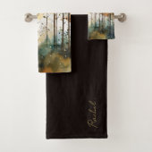 Boho Monogram Badhandtuch Set (Insitu)