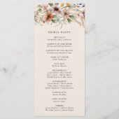 Boho Monogram Programm (Rückseite)