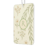 Boho-Monogramm Cottagecore-Geschenk Autolufterfrischer (Links)