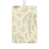 Boho-Monogramm Cottagecore-Geschenk Autolufterfrischer (Rückseite)