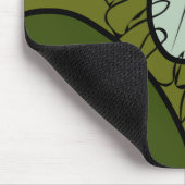 Boho Monstera Blätter Mousepad (Ecke)