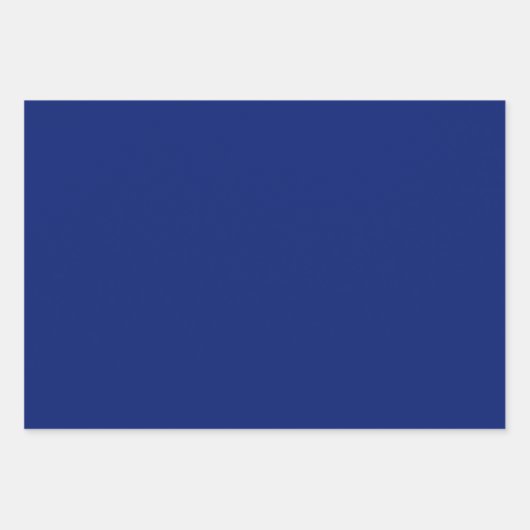 Boho Moody Blues Mandalas, Streifen und Solid Geschenkpapier Set (Vorderseite 3)