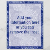 Boho Moody Blues Mandalases Flyer (Hinten)