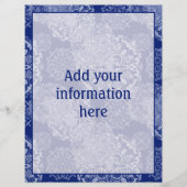 Boho Moody Blues Mandalases Flyer (Vorne)