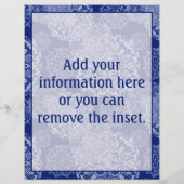 Boho Moody Blues Mandalases Flyer (Hinten)