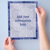 Boho Moody Blues Mandalases Flyer (Hand)