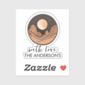 Boho Moon Adventures Erkundung der Wüste Aufkleber (Blatt)