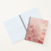 Boho Moon Mandala Notebook Notizblock (Innenseite)