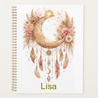 Boho Moon Mystical Vibe Planer