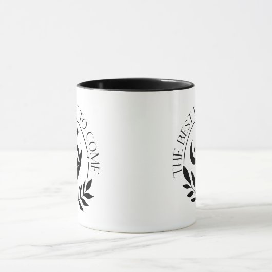 Boho Moon Positive Affirmation Tasse (Zentrum)