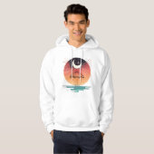 Boho Moon & Starry Rain Hoodie (Vorne ganz)
