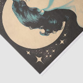 Boho Moon und Blume 5 Dekoupage Paper Seidenpapier (Ausschnitt)