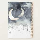Boho Moons & Stars Planer (Rückseite)