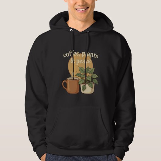 Boho Morgenroutine SVG Hoodie (Vorderseite)