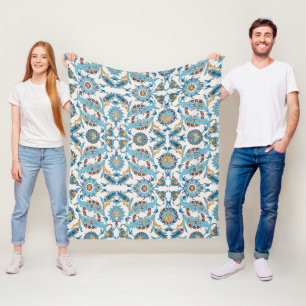 Boho Mosaic Blanket Fleecedecke