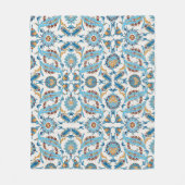 Boho Mosaic Blanket Fleecedecke (Vorderseite)