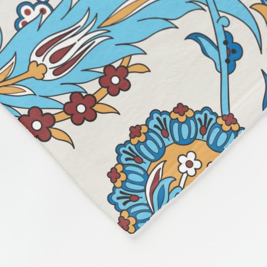 Boho Mosaic Blanket Fleecedecke (Ecke)