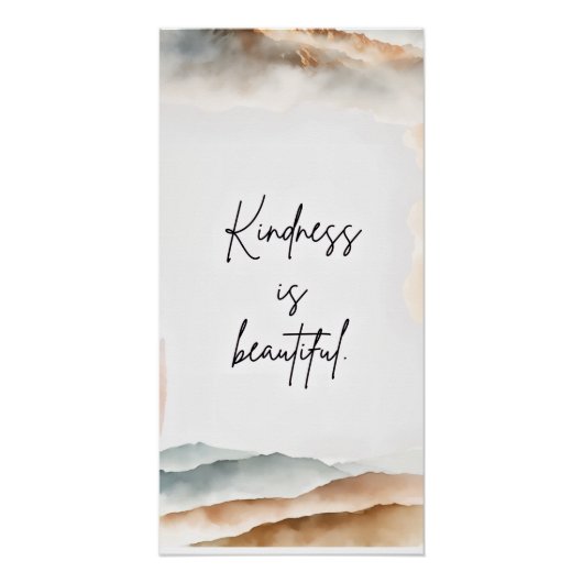 Boho-Motivationskunst Poster (Vorderseite)