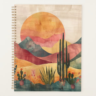 Boho Mountain Abstract Planer