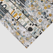 Boho Mountain Aspen Tree Scene Seidenpapier (Ausschnitt)