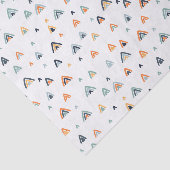 Boho Mountain Pattern Seidenpapier (Ausschnitt)