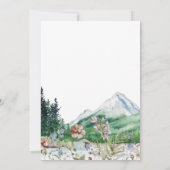 Boho Mountain Wildblume | FOTO SAVE THE DATE (Rückseite)