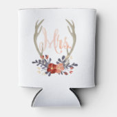 Boho Mrs. Antler Can Cooler Dosenkühler (Vorderseite)