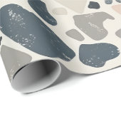 Boho Multicolor Terrazzo Geschenkpapier (Rolleneckpunkt)