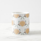 Boho Muschel Pattern Kaffeetasse (Mittel)