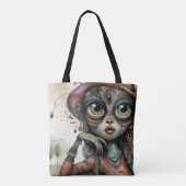 "Boho Muse" Tote Bag von DAKimage Tasche (Rückseite)