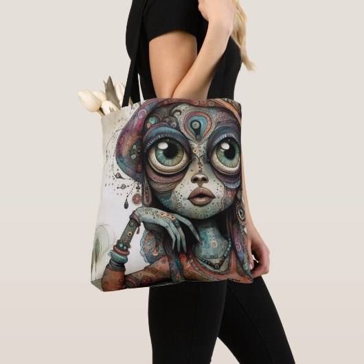 "Boho Muse" Tote Bag von DAKimage Tasche (Von Nahem)
