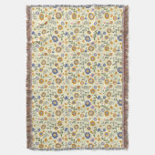 Boho muster 01.w Lyellow BG Decke (Vorderseite Vertikal)