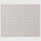 Boho muster 02.w Offwhite BG Geschenkpapier (Flach)