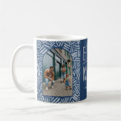 Boho Muster 2 Foto Familienurlaub Kaffeetasse (Links)