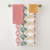 Boho-Muster-Badehandtuch-Set Badhandtuch Set (Insitu)